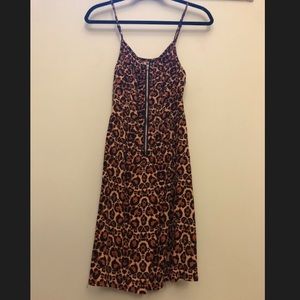 Cheetah print sundress